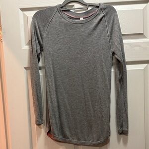 Lululemon Grey Long Sleeve Shirt